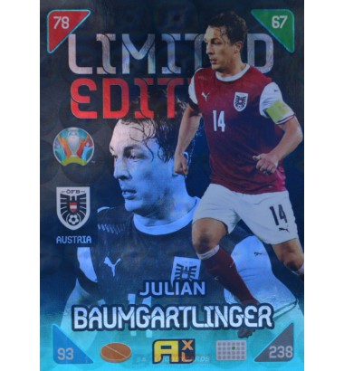 UEFA EURO 2020 KICK OFF 2021 Limited Edition Julian Baumgartlinger (Austria)